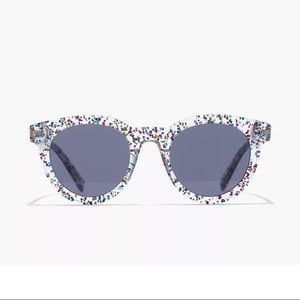 Madewell Halliday Glitter Sunglasses